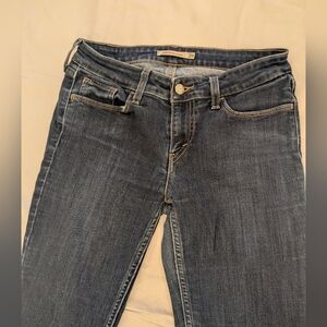 Levi's 535 Super Skinny jeans, size 28, mid rise